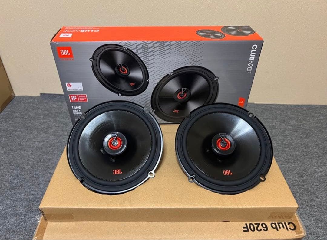 JBL Club 620F スピーカー 160W 6.5インチ　2セット　新品