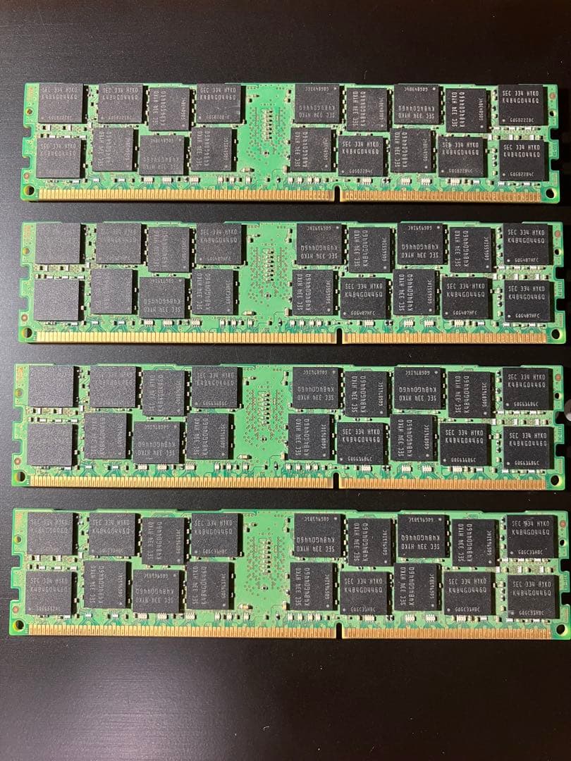 DDR3-1600 16GB ECC メモリー 4枚 計64GB