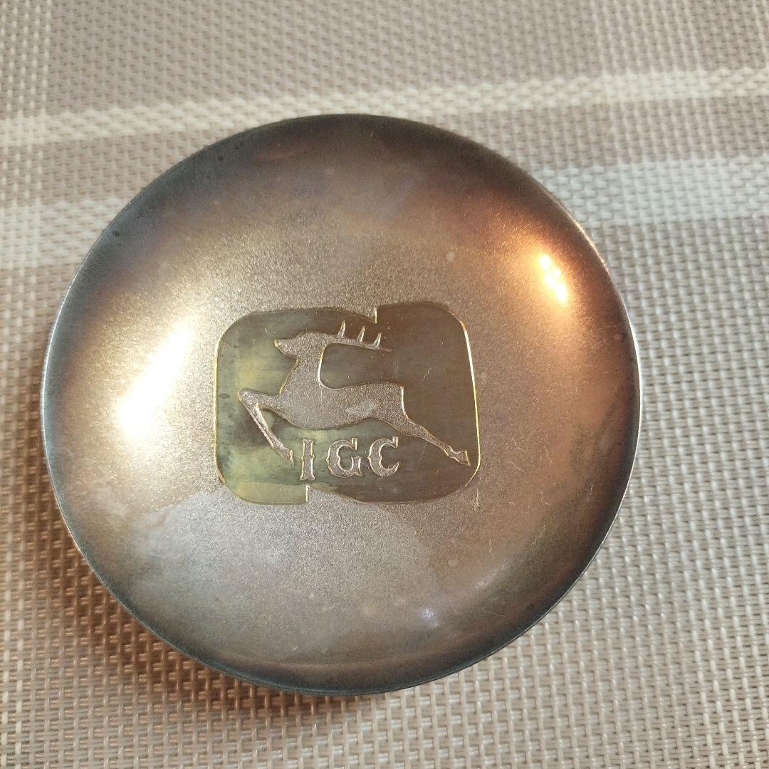 【未使用】純銀　銀杯　大阪　尚美堂造 　箱入り（春分の日盃）