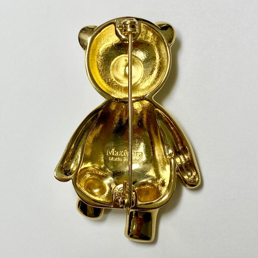 Max Mara シャイニー テディベアモチーフ 未使用品 ベア くま