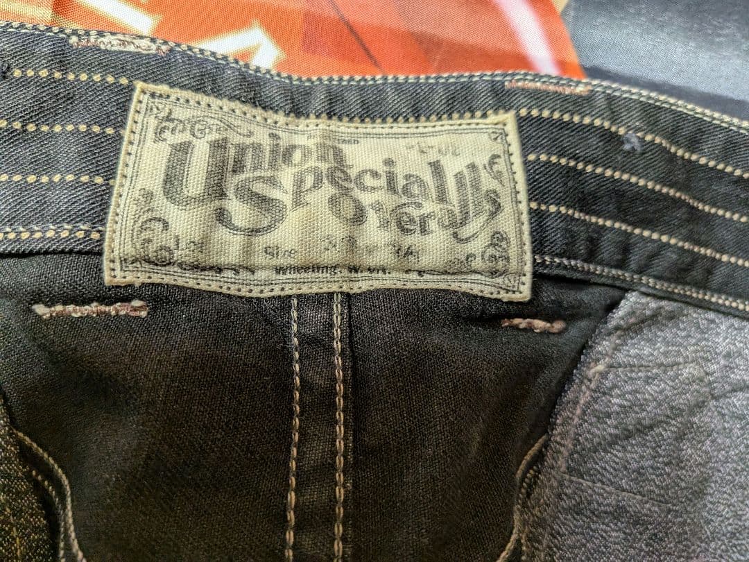 S フリーホイーラーズ ブラック ウォバッシュ パンツ