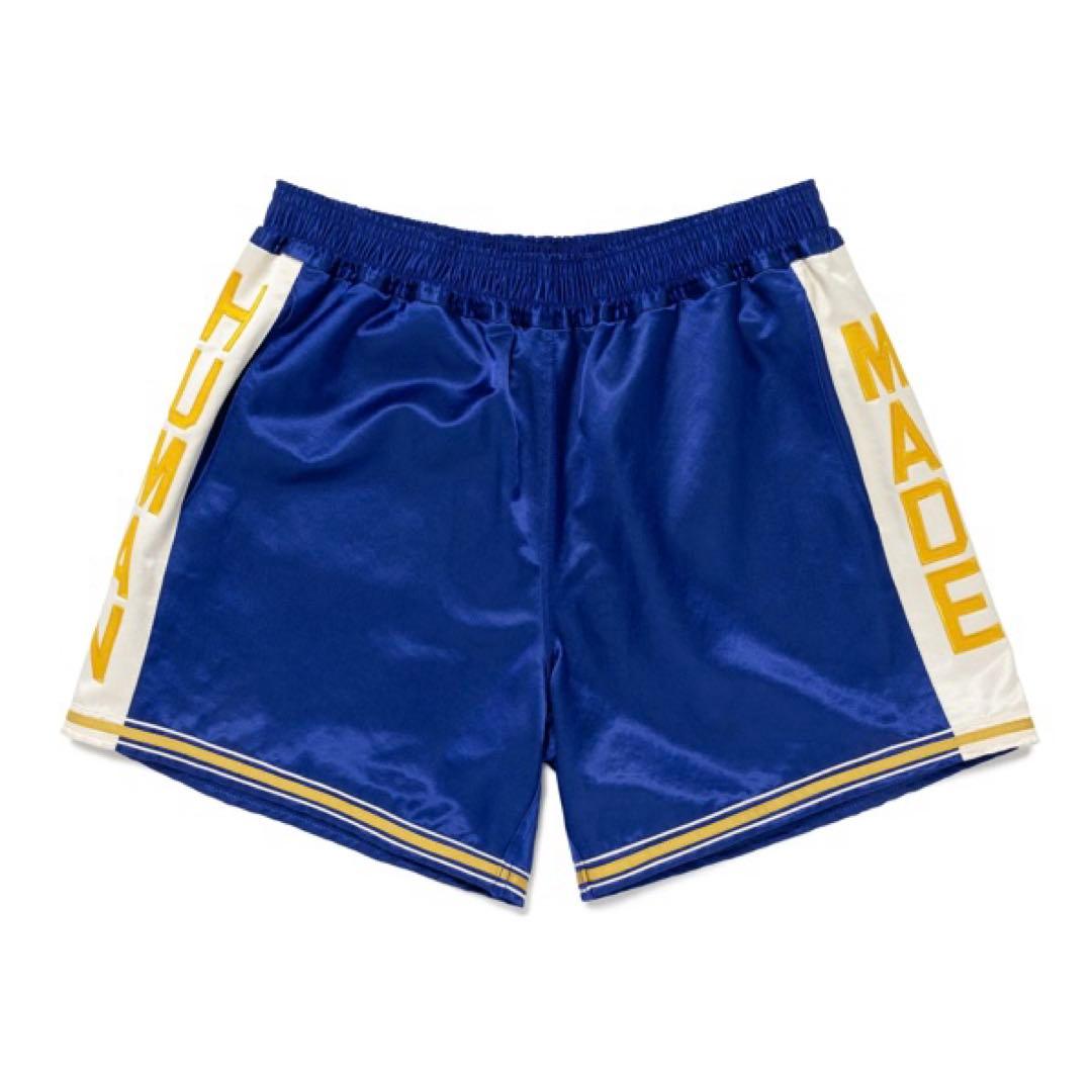 HUMAN MADE GYM SHORTS BLUE サイズL ジムパンツ
