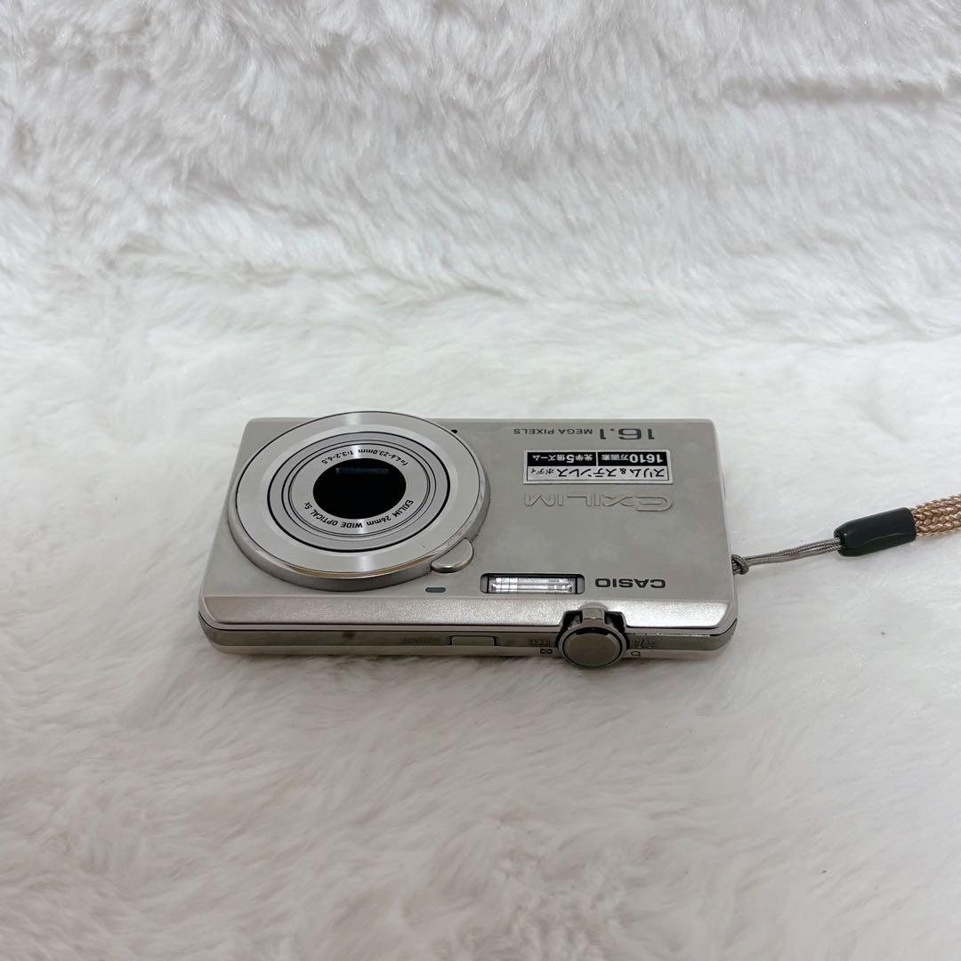 【美品】CASIO EXILIM EX-ZS12 シルバー コンデジ デジカメ