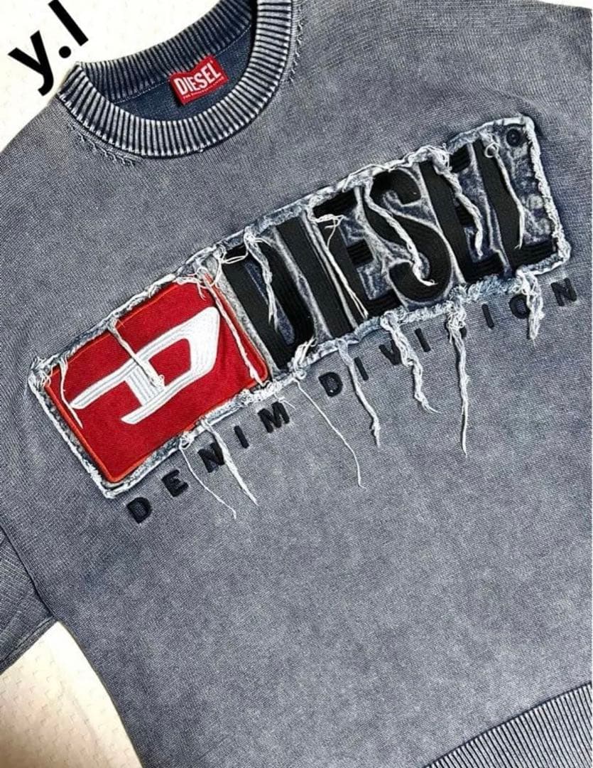 DIESEL ディーゼル ダメージ加工ニット