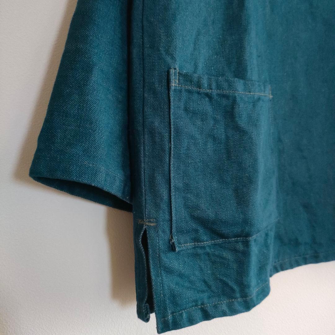 ジャケット・アウター BROWN TABBY WORKS denim fisherman smock