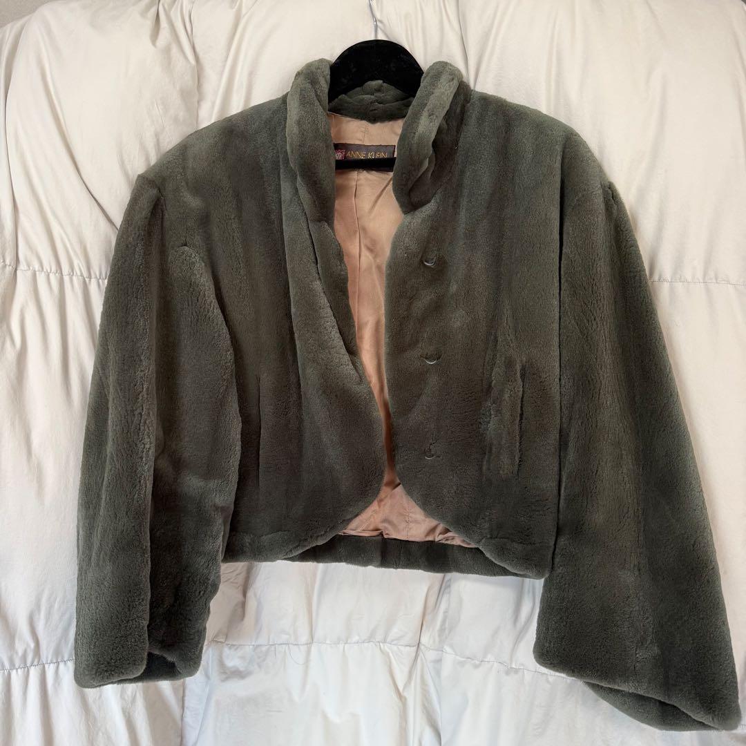 ANNE  アンクライン 毛皮コート ファー