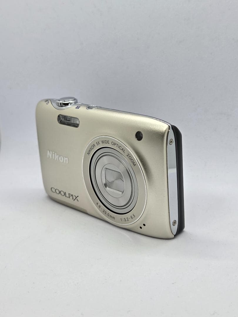 【美品・スマホ転送OK】ニコン NIKON COOLPIX S3100 シルバー