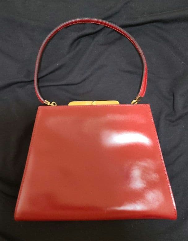 美品　LOEWE(ロエベ)　赤　ハンドバッグ パーティーバッグ