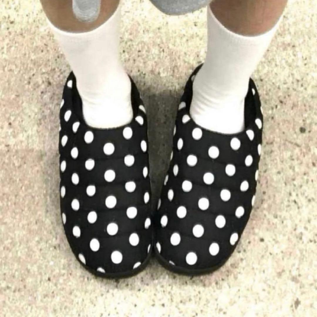 subu SUBU スブ　レイ着用　厚底　DOT ドット 水玉 24　25 新品