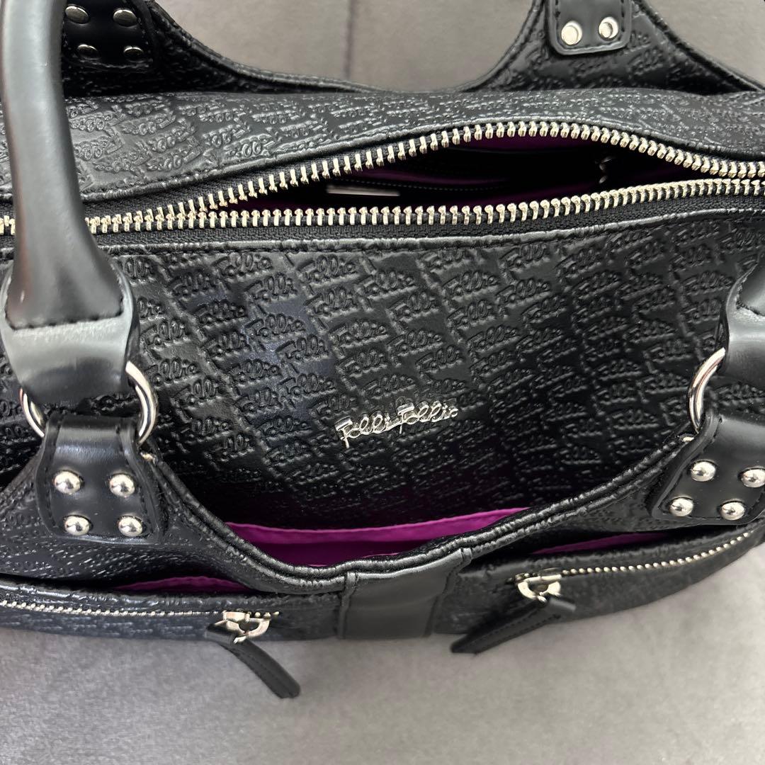 匿名配送　フォリフォリ　バック　お財布　ブラック