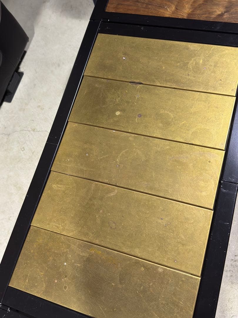 IGT 真鍮ハーフプレート　ビンテージ　３枚セット