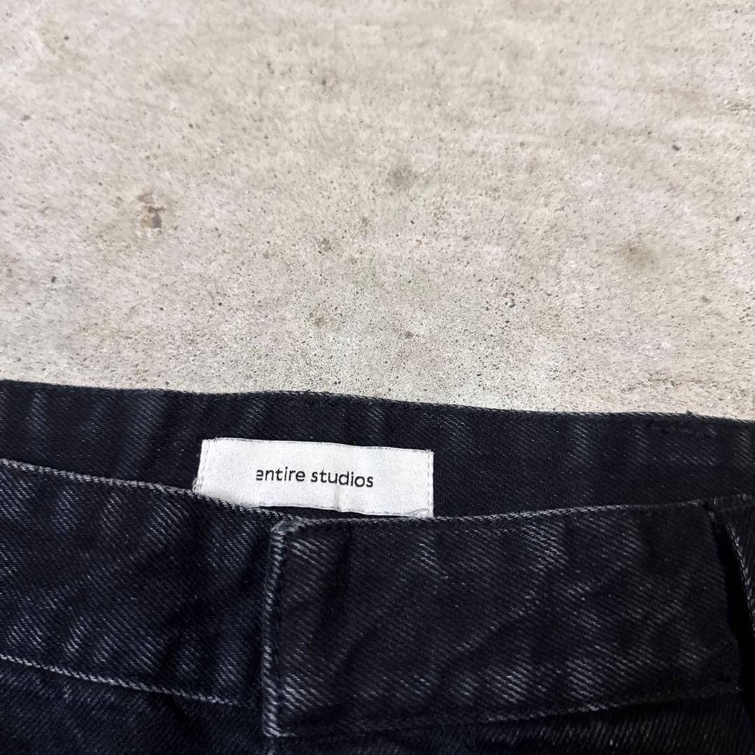 パンツ ENTIRE STUDIOS 24SS D-SHORTS MAGNETITE S