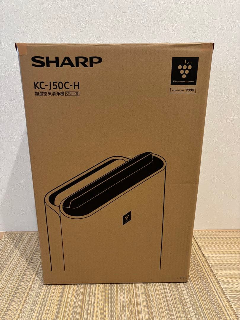シャープ 加湿 空気清浄機 KC-J50C-H プラズマクラスター 7000