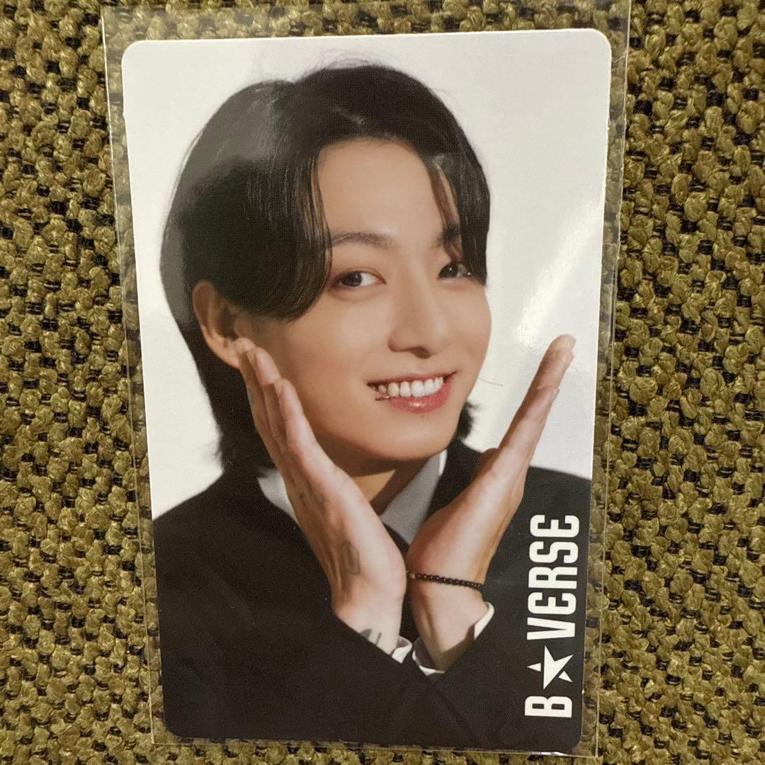 B★VERSE BTS 大阪コンプ　トレーディングカード２枚　jungkook
