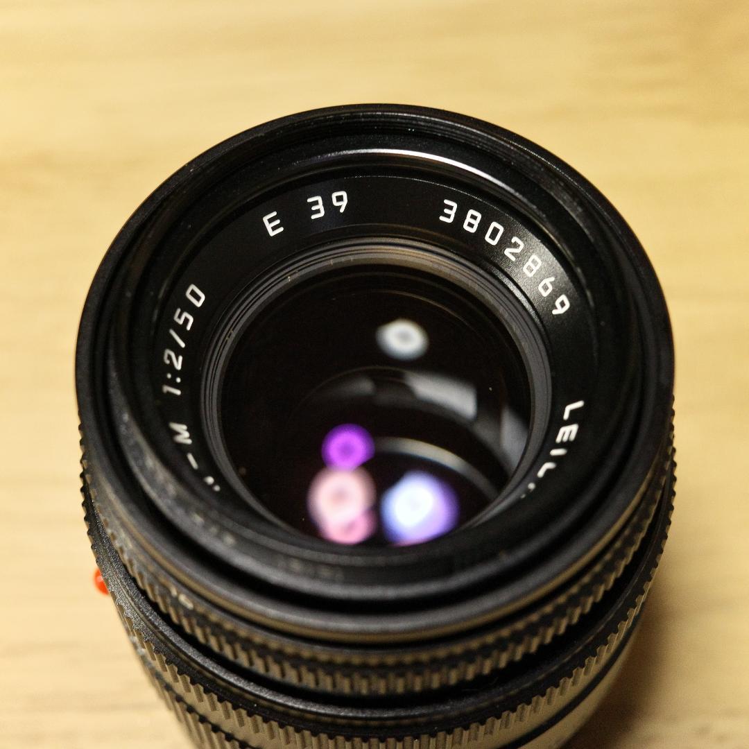 Leica Summicron ライカ ズミクロンM 50mm F2 フード内蔵