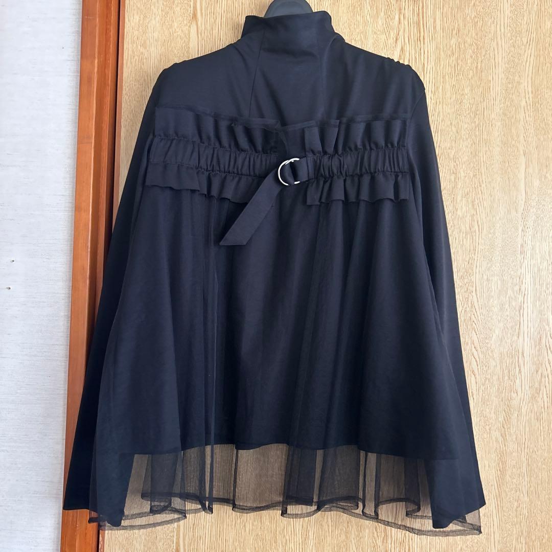 週末限定　ノアールケイニノミヤ　チュール付きカットソー