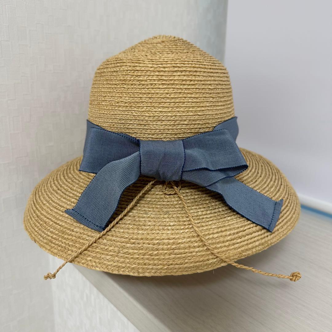 【美品】ヘレンカミンスキー 麦わら帽子 NEW PORT SB