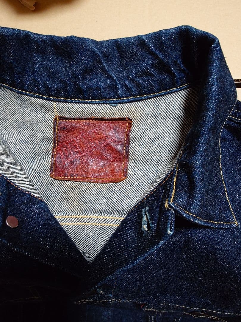 【DENIME】オリゾンティ期 旧ドゥニーム 3rd 557xx Lサイズ 濃紺