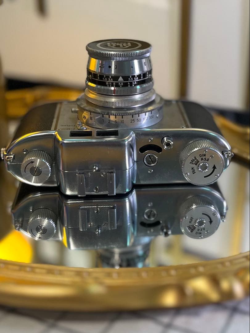 AKA RETTE ビジュ良しカメラ 画角切替 革ケース付