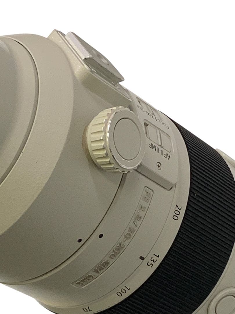 【中古品】SONY 望遠ズームレンズ SEL70200GM Eマウント フード付