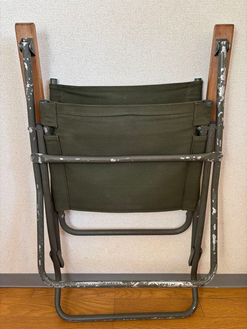 イギリス軍フォールディングチェアローバーチェアTOC