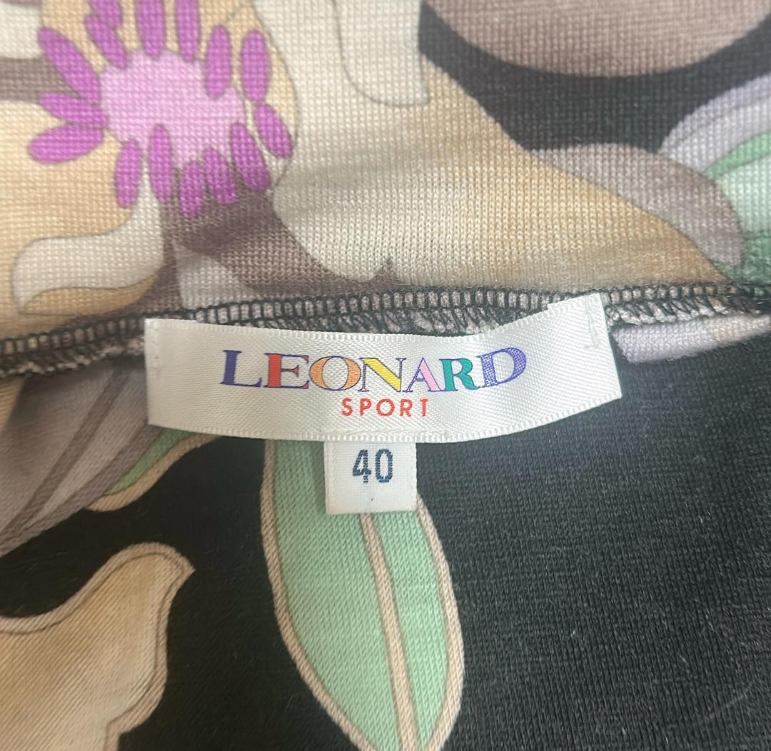 ⭐︎LEONARD SPORT⭐︎ タートルネック長袖チュニック サイズ40