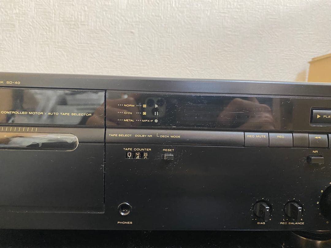 【整備済み】marantz SD-40 カセットデッキ