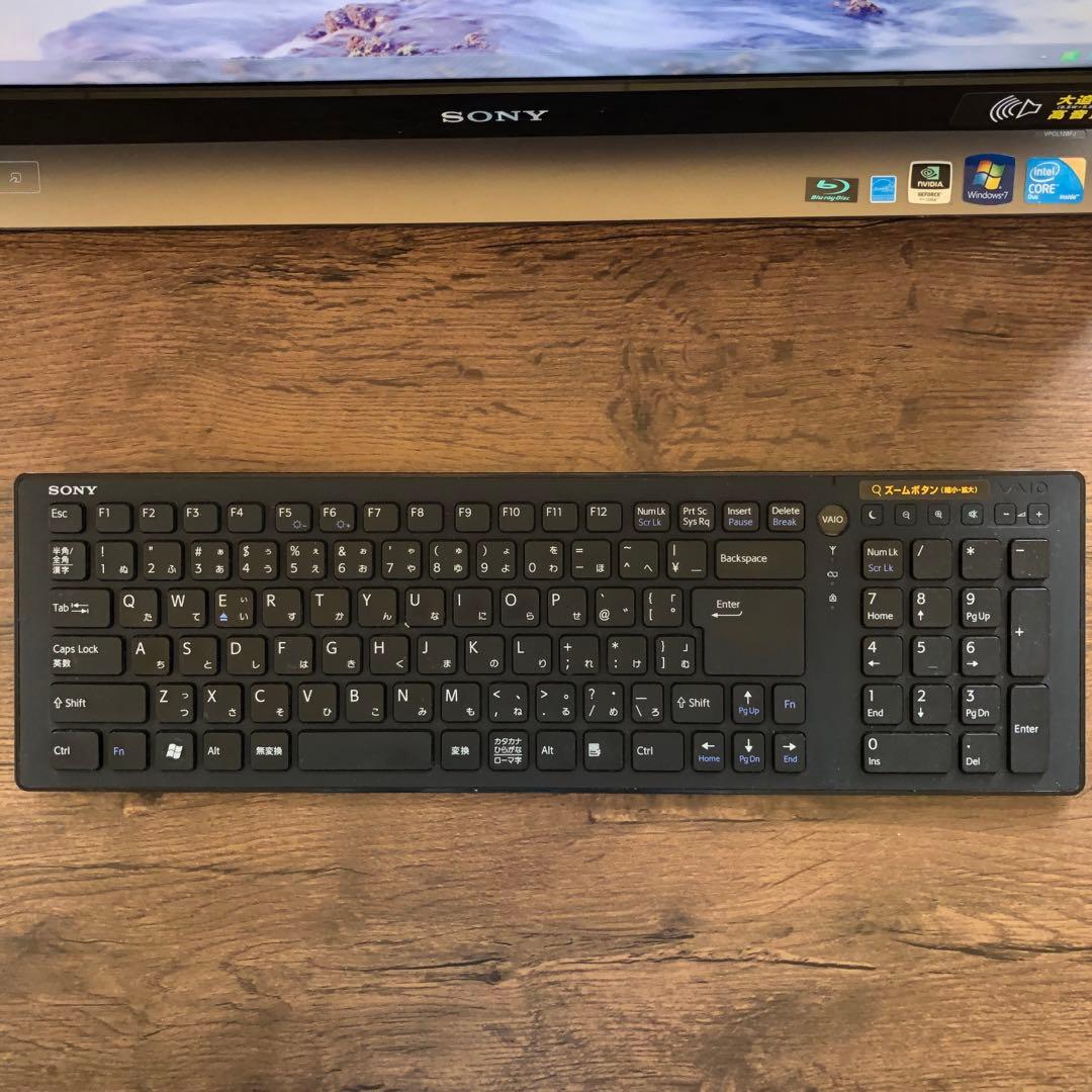 ソニー VPCL 128FJ VAIO パソコン本体と付属品