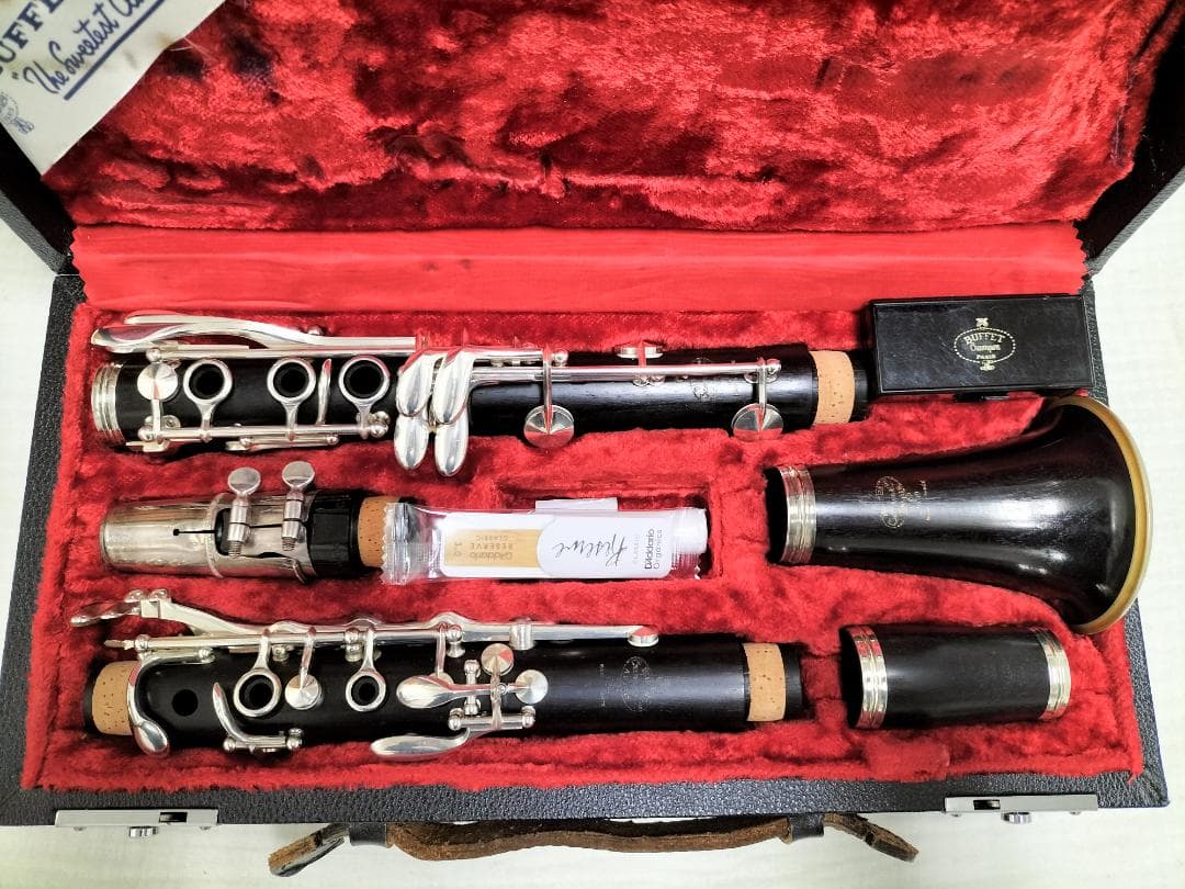 クラリネット ビュッフェ クランポン B♭ R13 整備済み