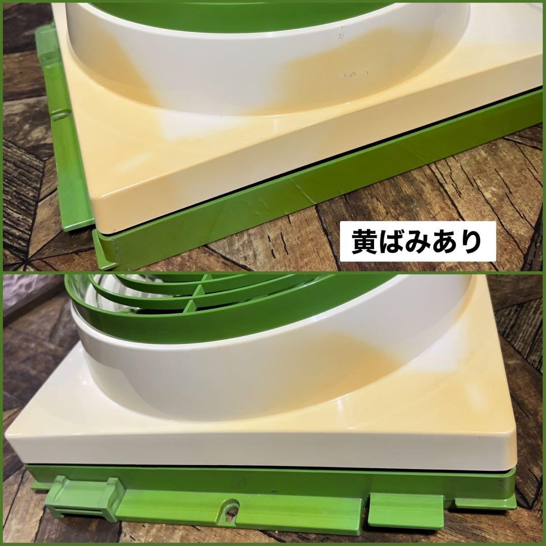 縦型 窓用換気扇 当時物 扇風機 緑 インテリア 昭和レトロ レトロポップ
