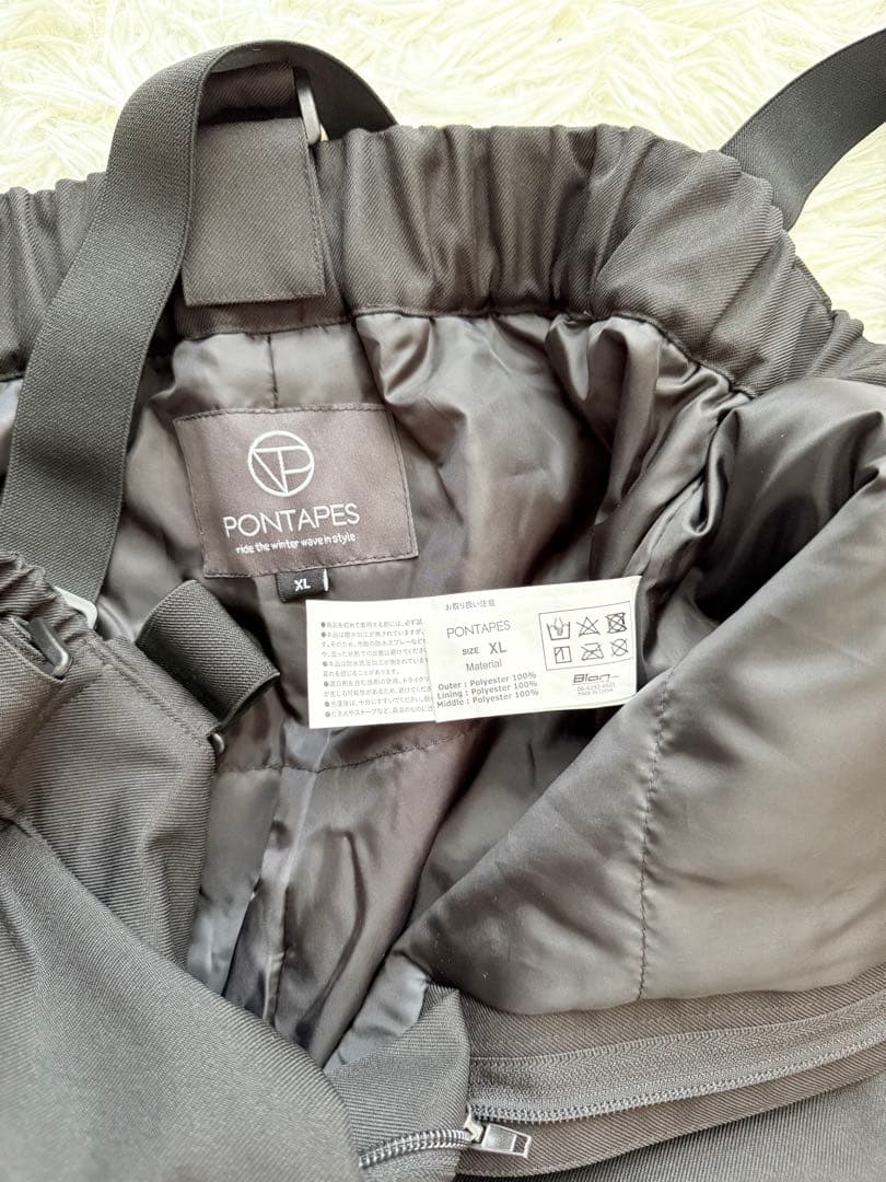 ポンタペス　スノーボード　スキー　ウェア ピンク 黒　XL