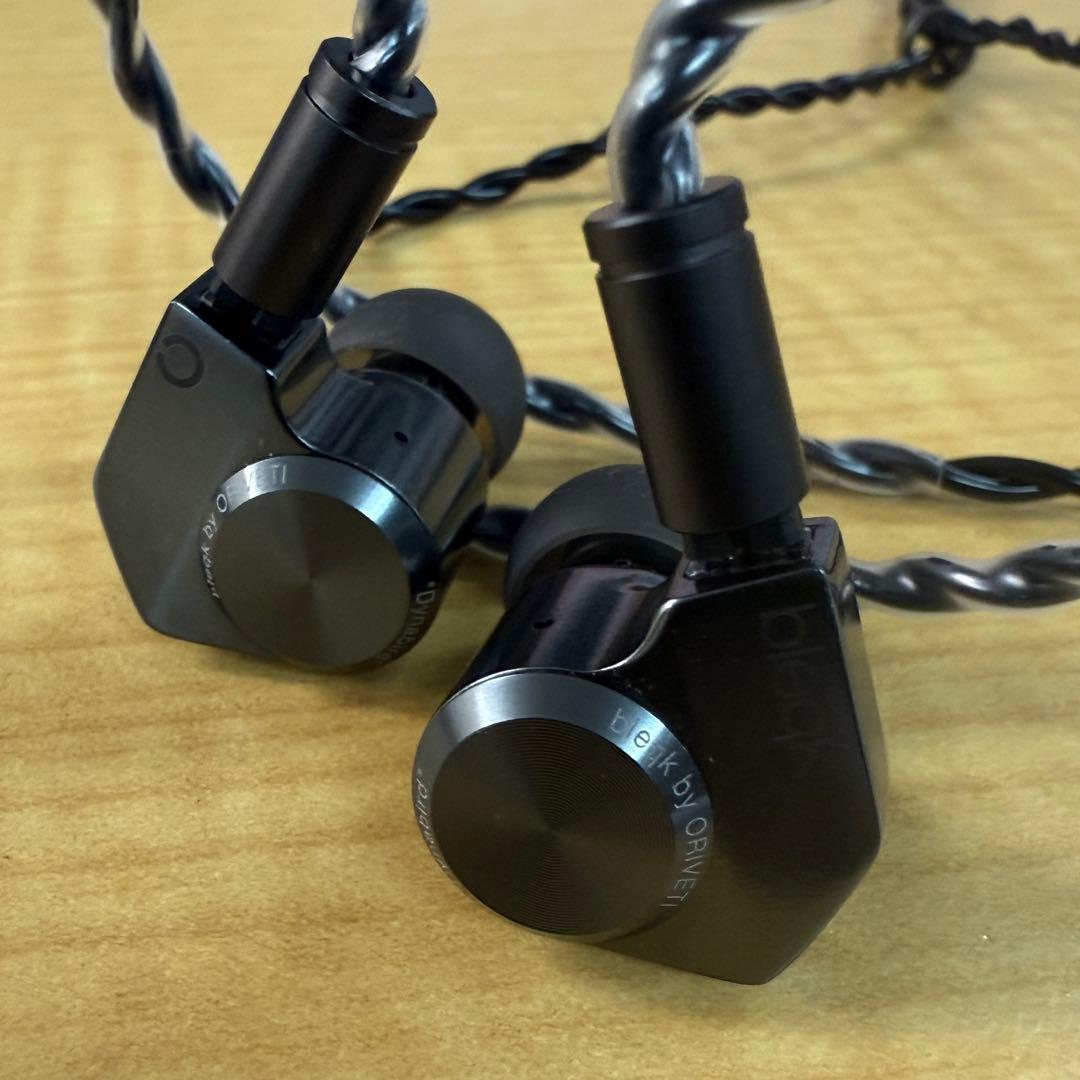 ORIVETI bleqk Dynabird ほぼ新品 イヤピ未使用