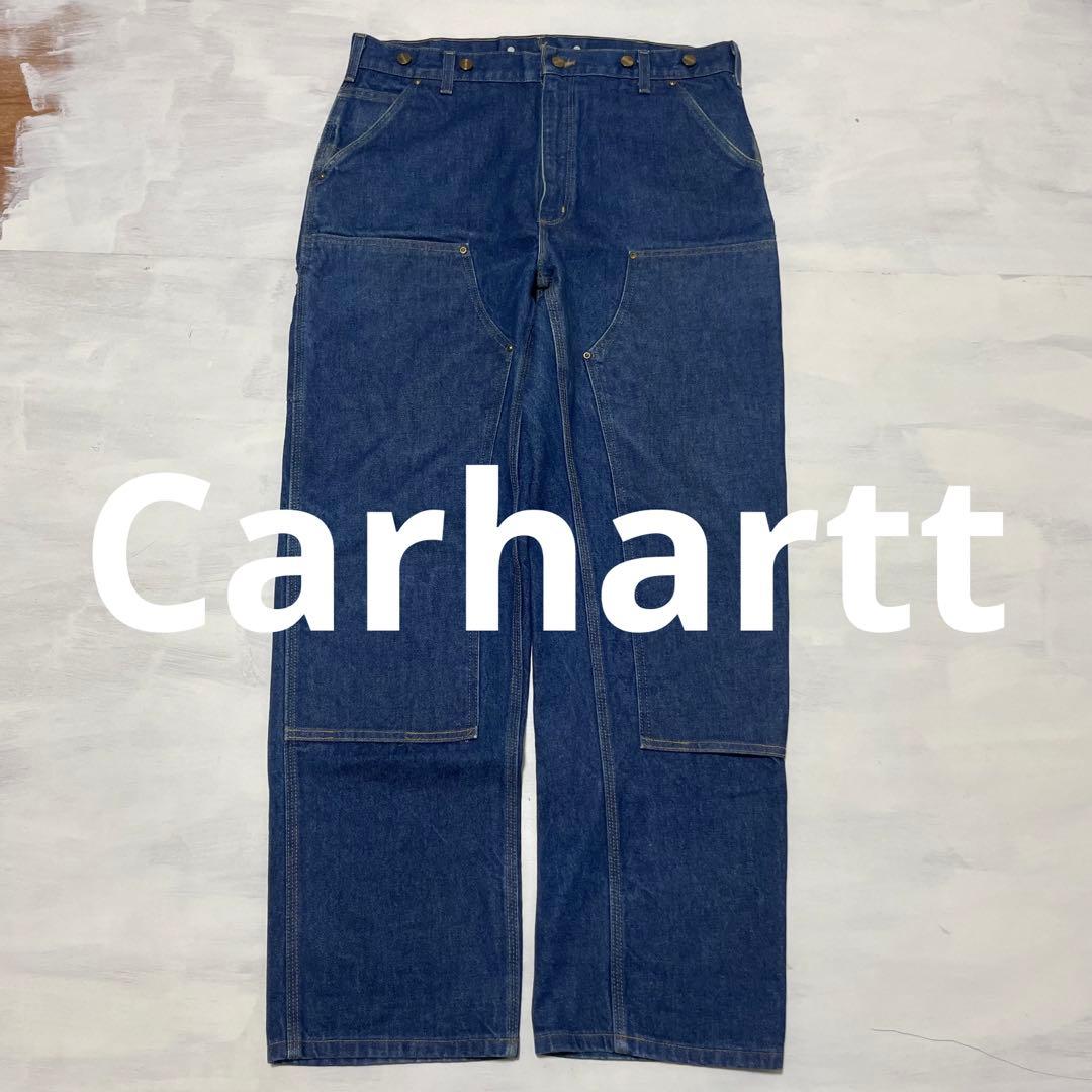 Carhartt B07 ダブルニーペインターパンツ　デニム　濃紺