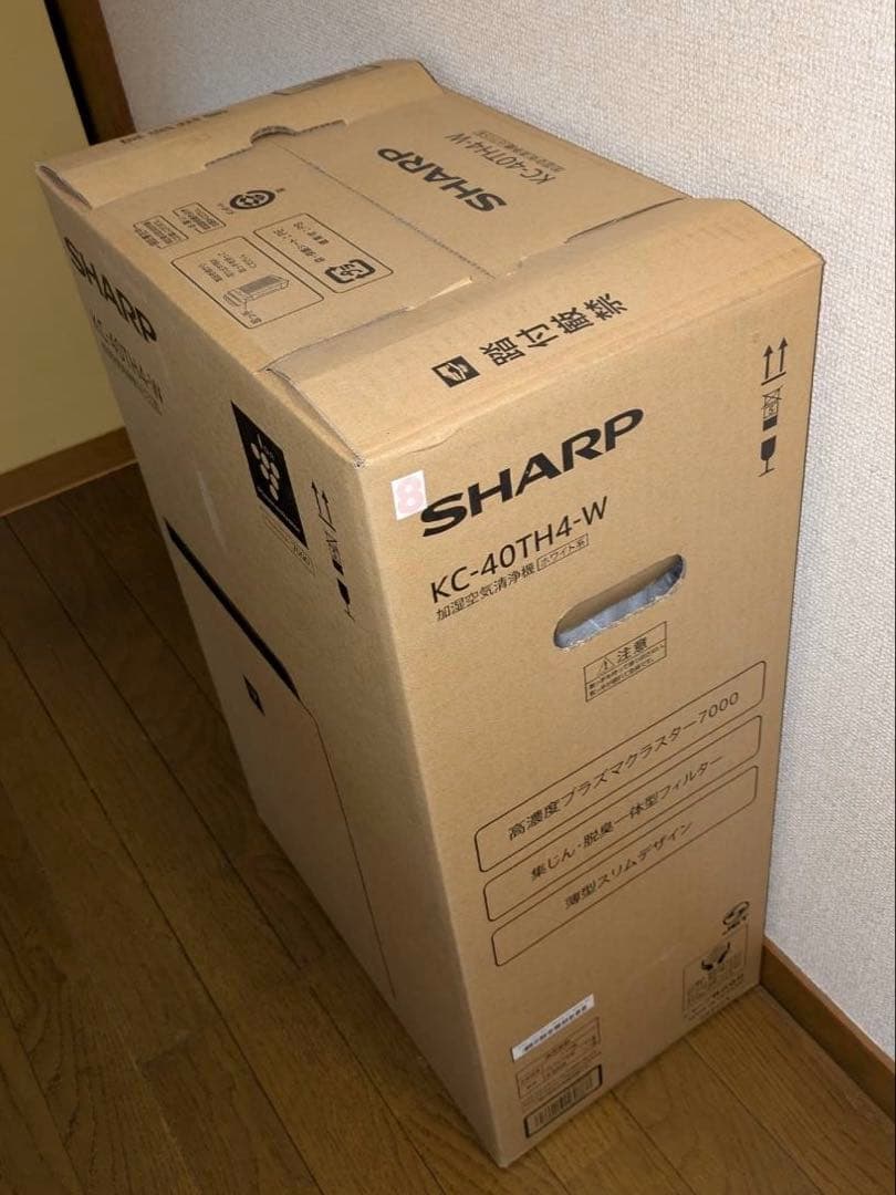 SHARP KC-40TH-4-W 加湿空気清浄機　ホワイト