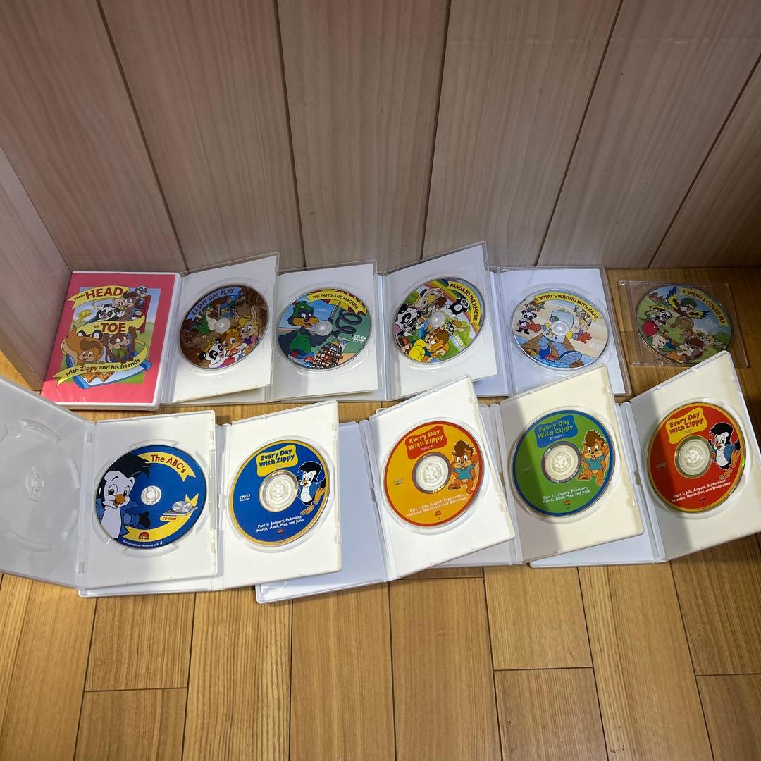 Every Day with Zippy DVDセット　DWE