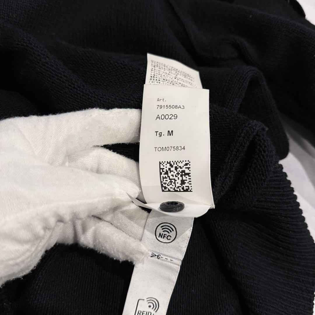 大人気‼️STONE  クルーネックニット ウール ブラック 完売品M