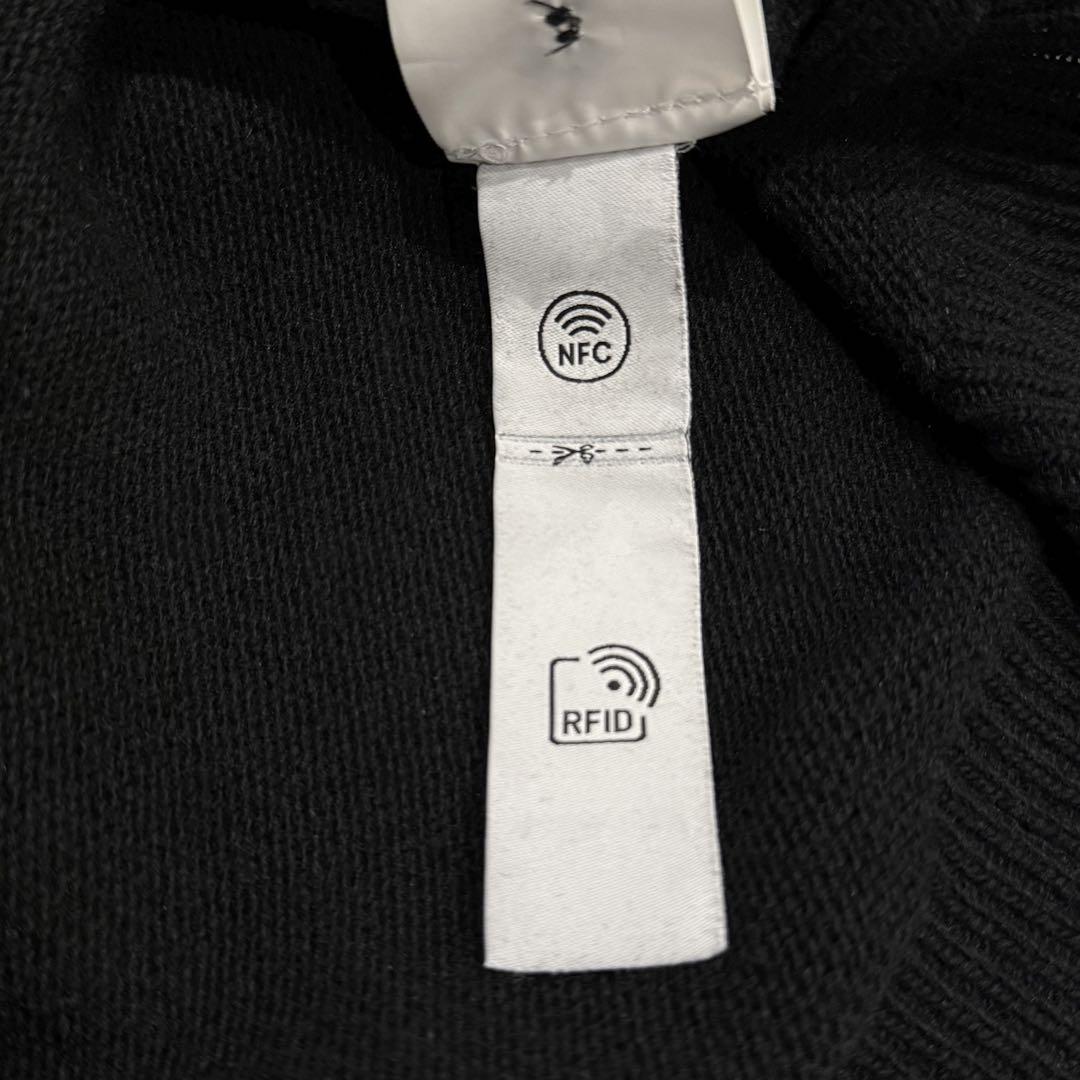 大人気‼️STONE  クルーネックニット ウール ブラック 完売品M