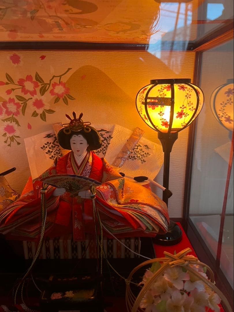 【価格応相談】　極美品　雛人形セット　オルゴール付