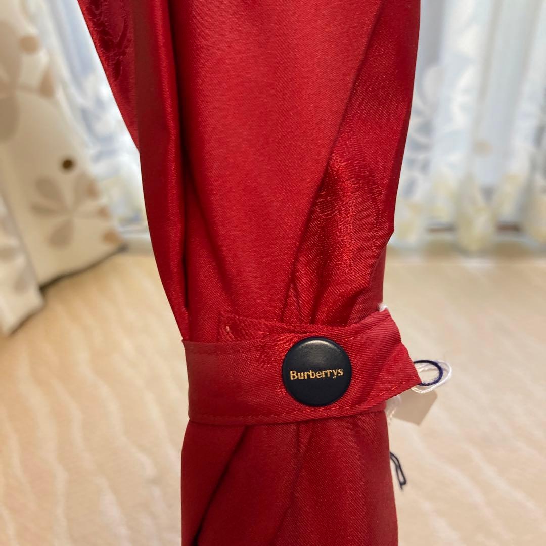 Burberryバーバリー　長傘　ネイビーとレッドのセット