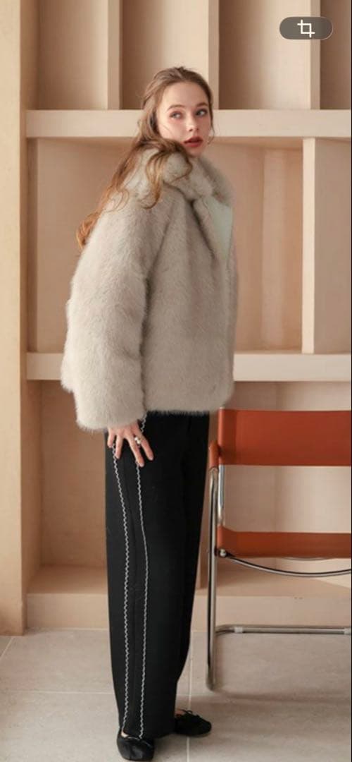 2/1まで13970円→12960円♡Donobanファージャケット♡グレージュ