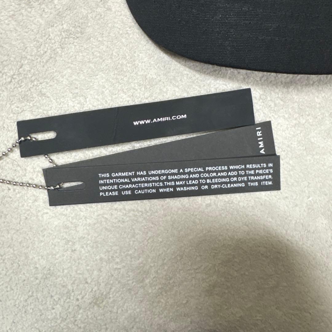 AMIRIベースボールキャップ黒