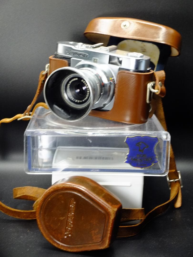 フォクトレンダーVITO B前期型／50mmF3.5フード付【実写確認済整備品】