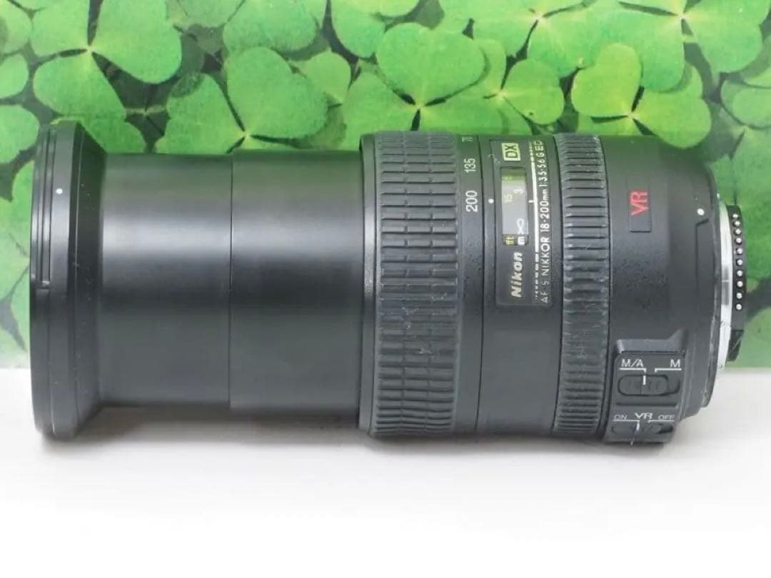 【美品】超便利望遠レンズ❤️NikonAF-S DX 18-200mm EDVR