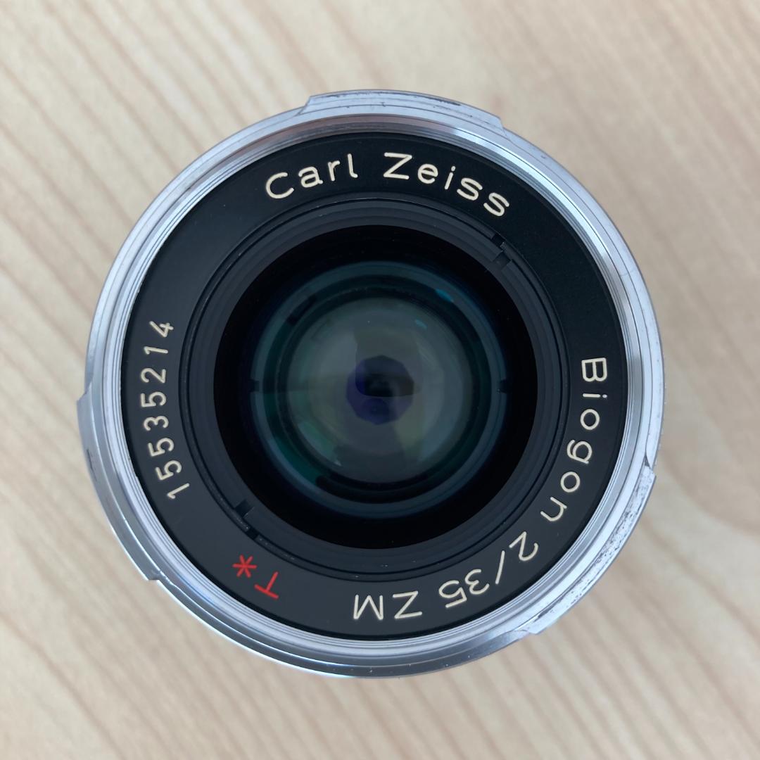 n*n様 Carl Zeiss Biogon T* 35mm F2 ZM シルバ