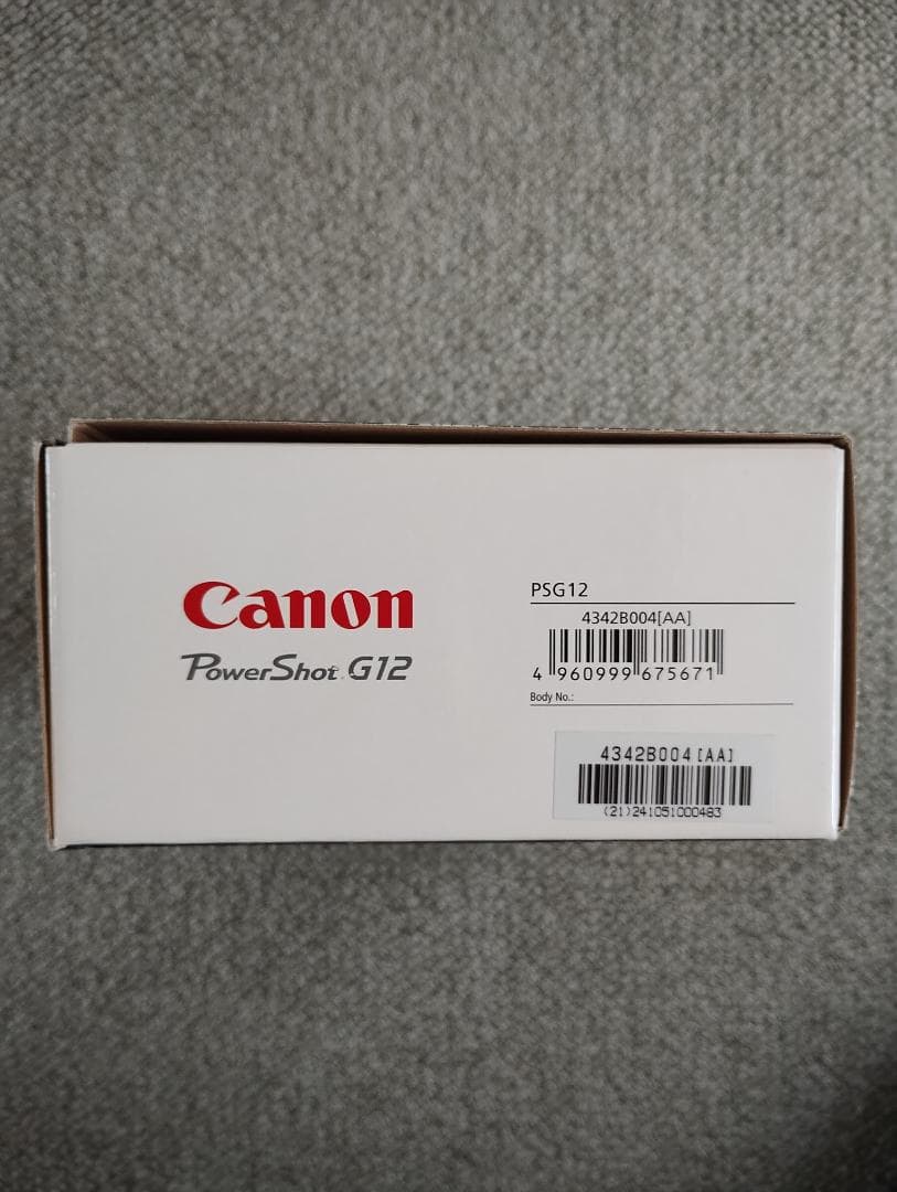 【箱付フルセット＆オマケ付き】Canon PowerShot G12