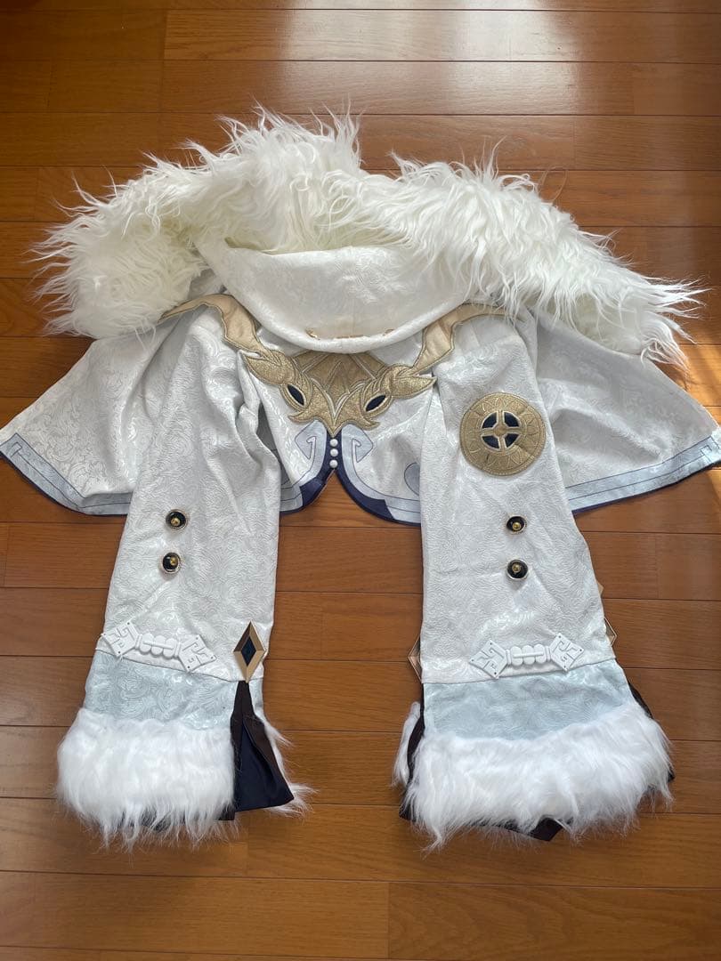 【フルセット】原神　夜蘭　三分妄想　コスプレ　衣装＋ウィッグ＋靴　Sサイズ