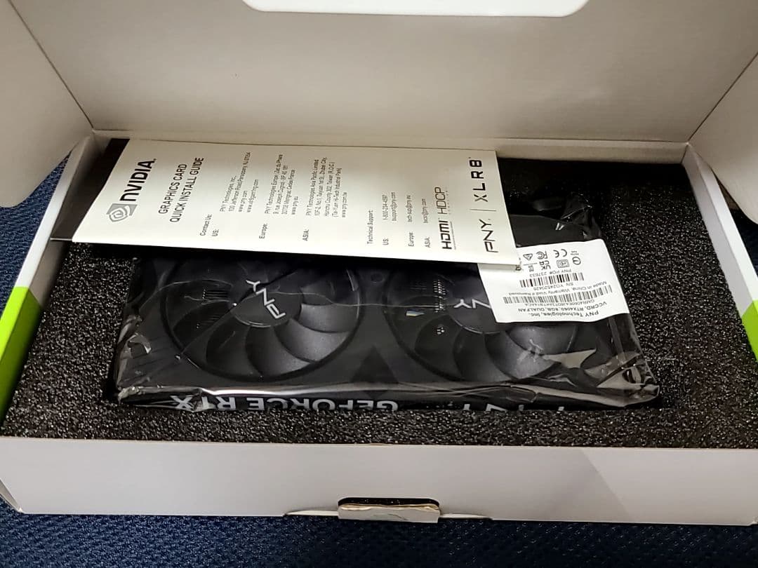 グラフィックボード・グラボ・ビデオカード PNY GeForce RTX 4060 8GB VERTO