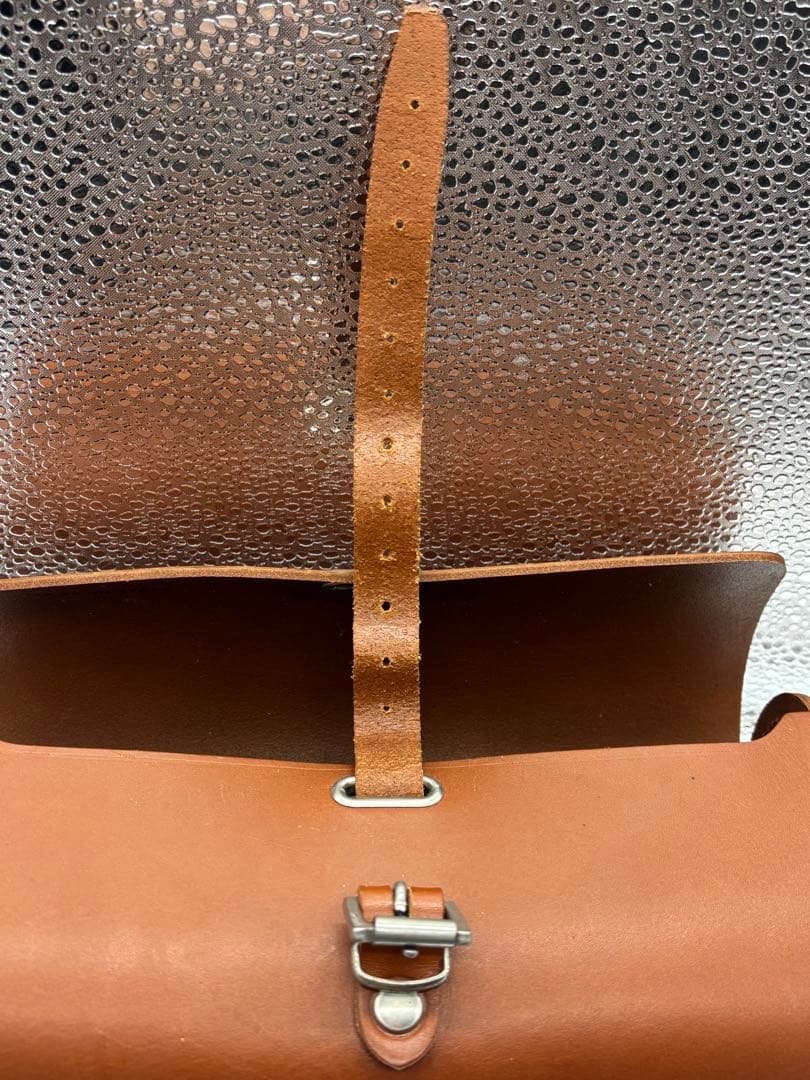 【美品・人気色】BROOKS チャレンジャー ツールバッグ ラージ 本革 ハニー