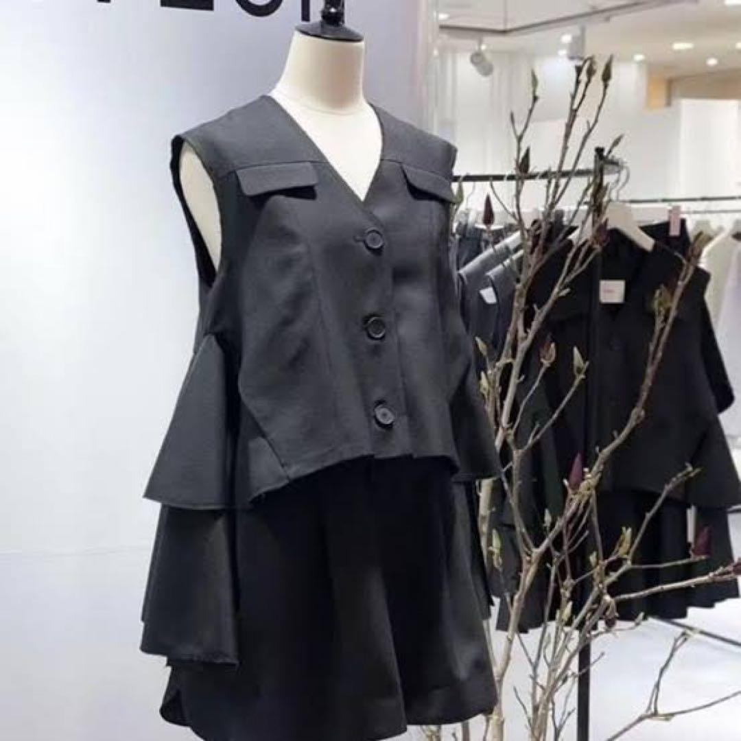 HYEON blossom gilet ヘヨン ブロッサム ジレ
