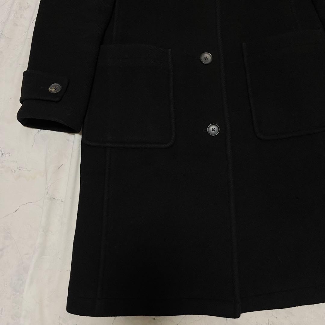 良品 マーガレットハウエル イングランド ウール カシミヤ混 コート Aライン